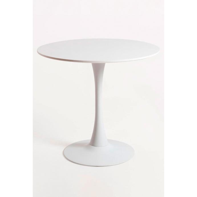 Regalos Miguel - Estilo Nórdico - Mesa Kolio 80 cm - Blanco