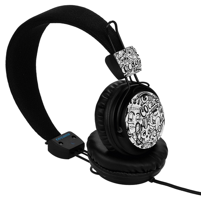 Co:Caine City Beat Auriculares Alámbrico Diadema Negro