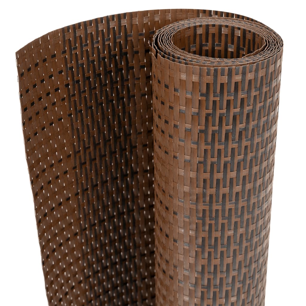 Vidaxl Toldo para Balcón Ratán Sintético Antracita 600x90 Cm