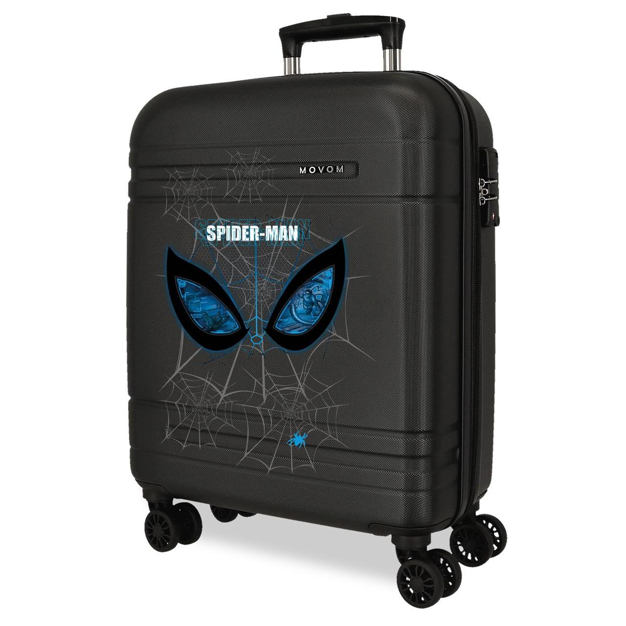 Maleta de cabina Spiderman Negro 40x55x20cm