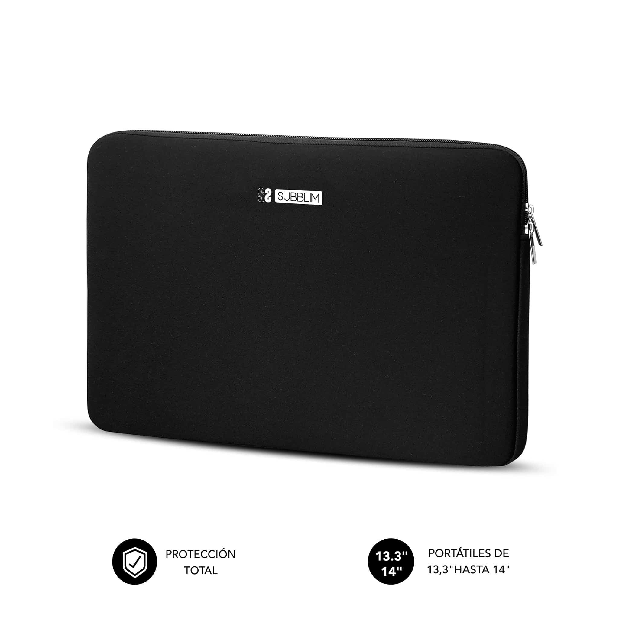 Funda Ordenador Business Laptop Sleeve Neoprene v2 15" Black