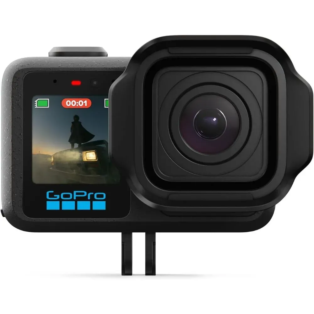 GoPro - Cámara de acción Misión 1 con sensor de 1 pulgada de 50 MP, vídeo 8K60 y estabilización HyperSmooth para cineastas y creadores profesionales