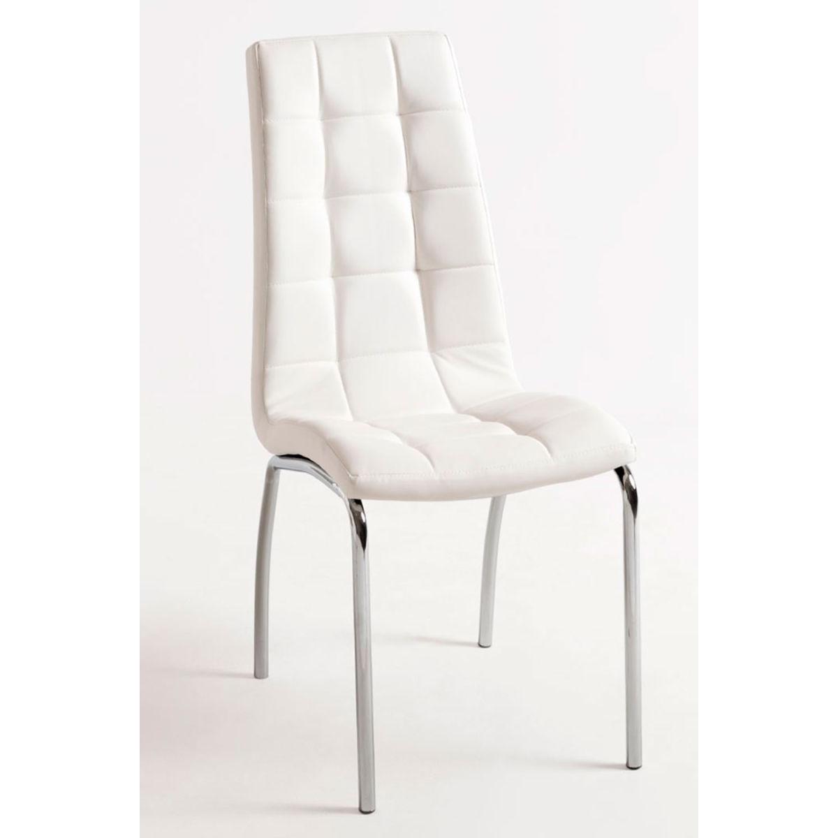 Regalos Miguel - Sillas Comedor - Silla Liam - Blanco