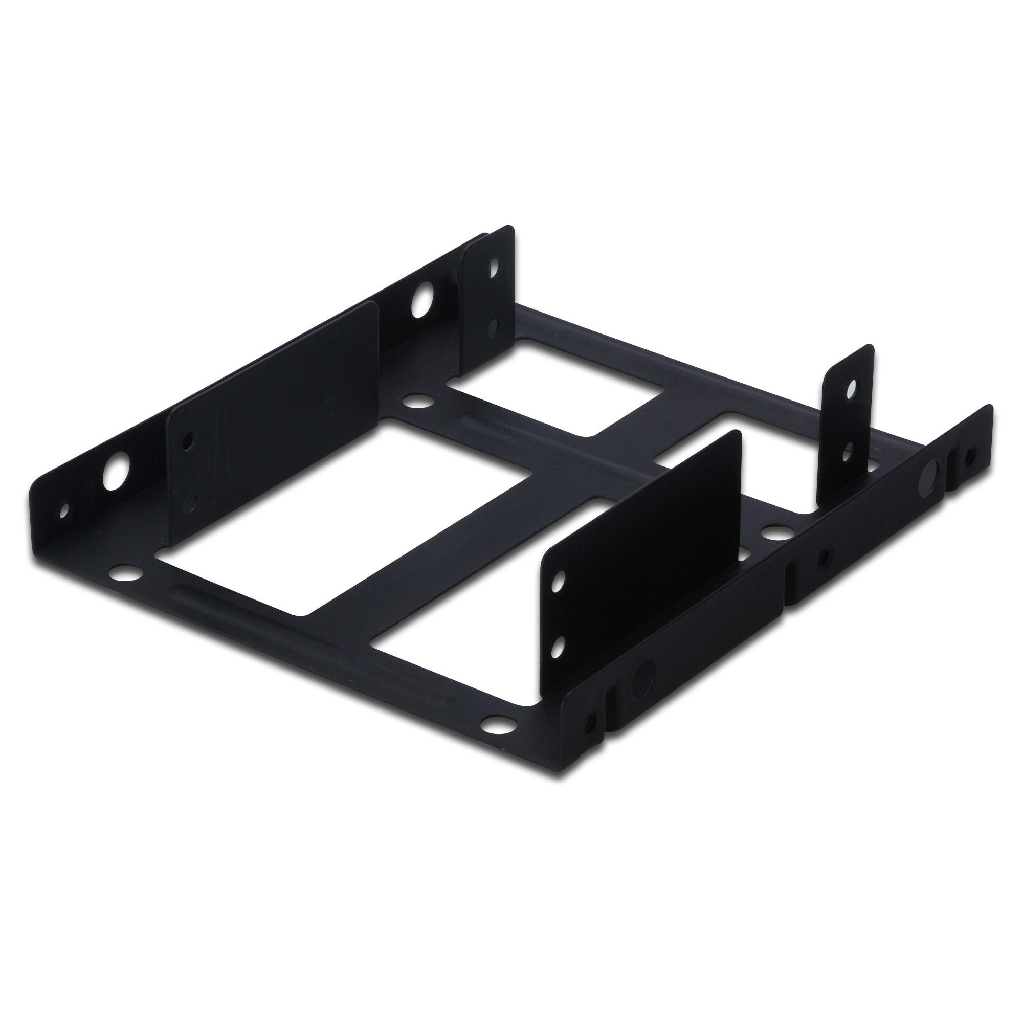 Digitus Adaptador Dual Bahías de 3.5'' para Discos Duros y SSD - Soporte para Pequeñas PC Media Center