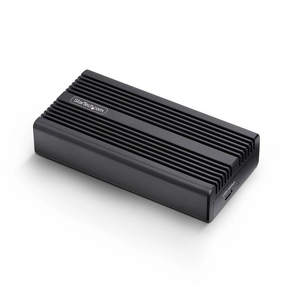 StarTech - Caja para discos duros externos USB4 NVMe M.2 1USB4-NVME-ENCLOSURE con refrigeración pasiva de aluminio anodizado, hasta 3.800 MB/s, compatible con Thunderbolt 4/5 y Windows/macOS/Linux
