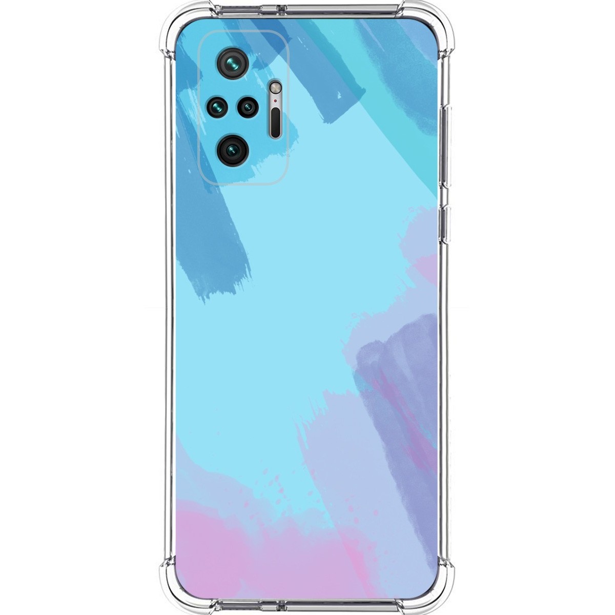 Funda Antigolpes para Xiaomi Redmi Note 10 Pro diseño Acuarela 10 Dibujos