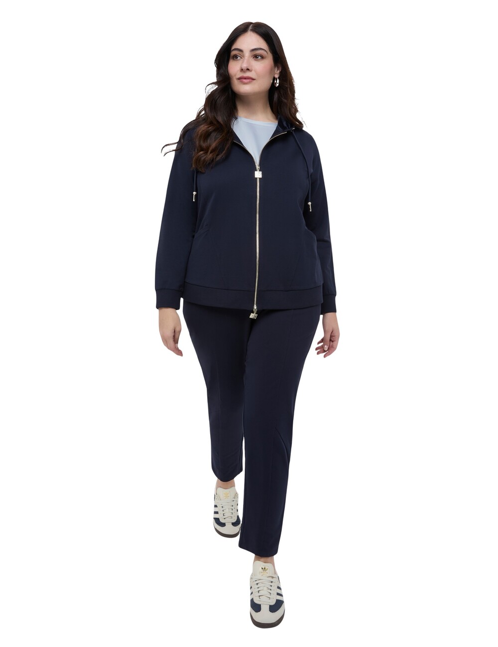 Fiorella Rubino - Sudadera con capucha y cremallera