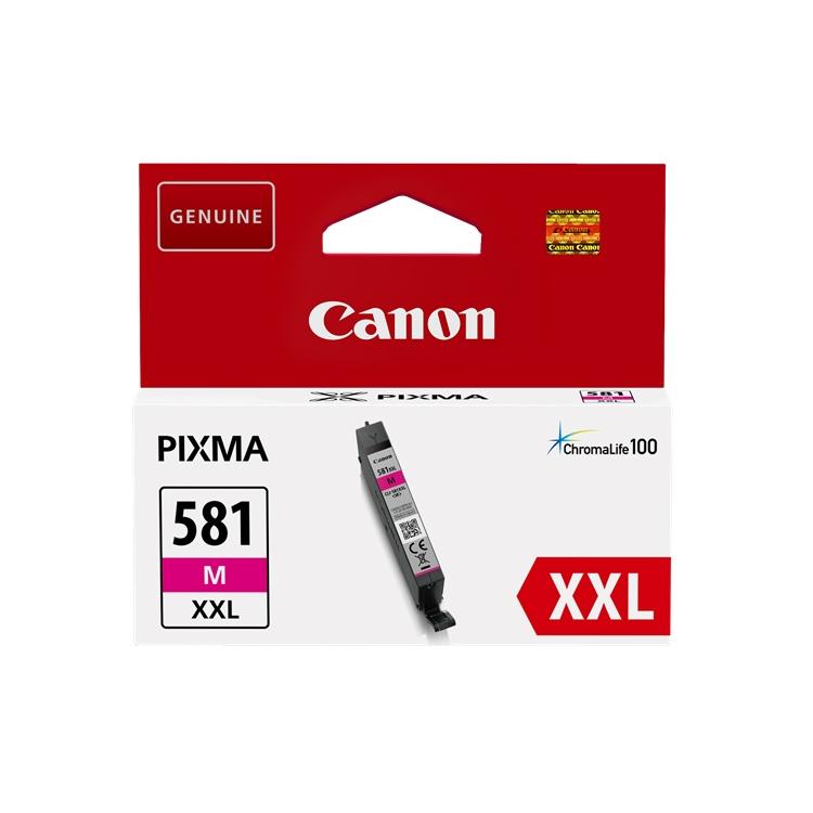 Cartucho Tinta Canon CLI-581XXL M Magenta Alta Capacidad para Impresora Inyección Tinta PIXMA