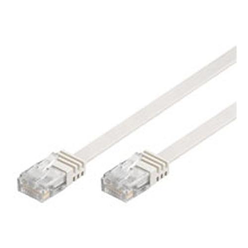 Wentronic 15m RJ-45 Cat6 Cable - Cable de Red (Cat6, RJ-45, RJ-45, Macho/Macho, Color Blanco)