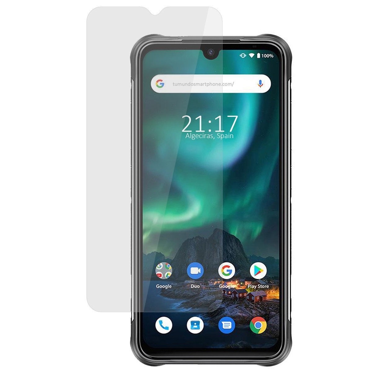 Tumundosmartphone Protector Cristal Templado para Umidigi Bison