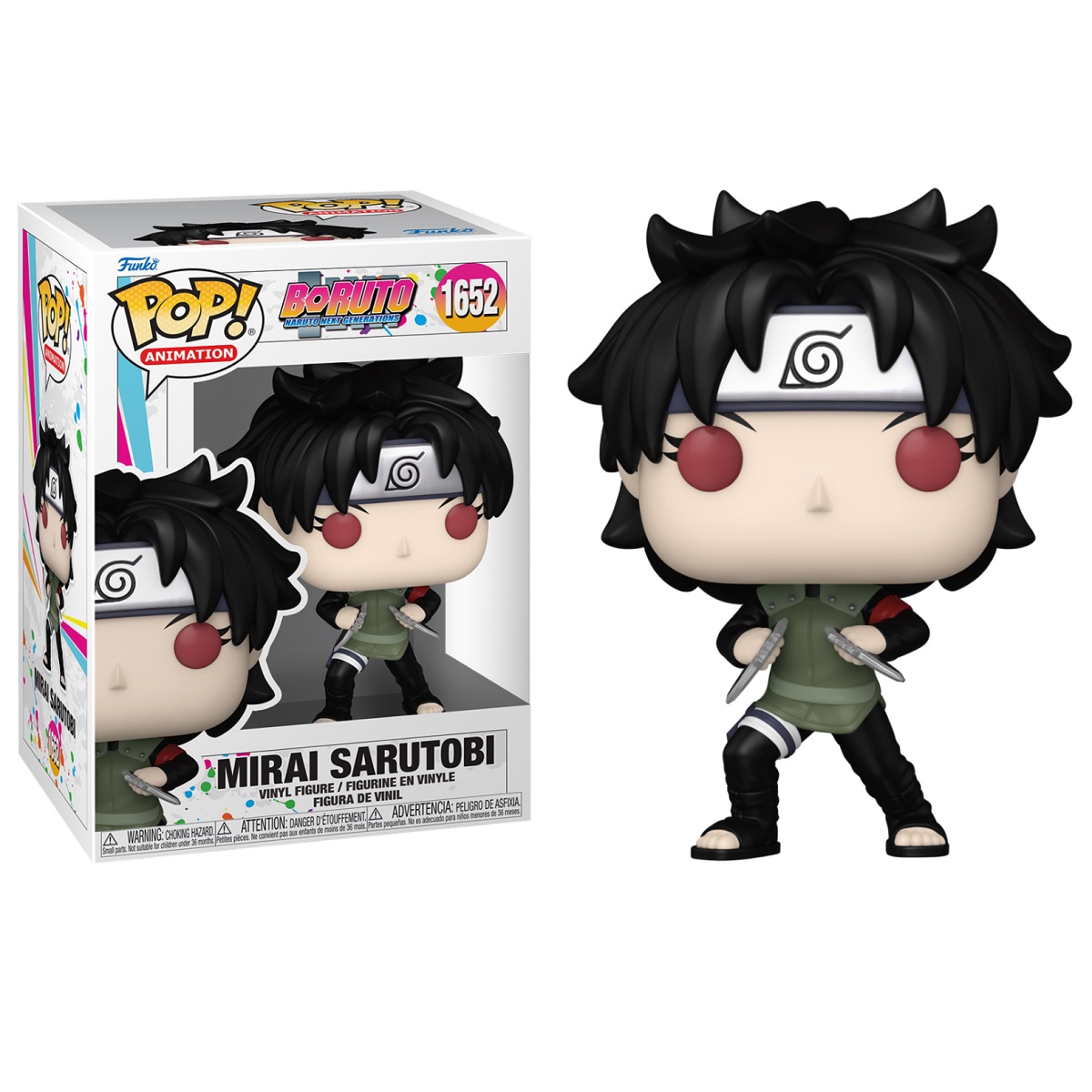 FUNKO POP! BORUTO - JIGEN, 75599, Nº1652, TIENDA CON LICENCIA OFICIAL