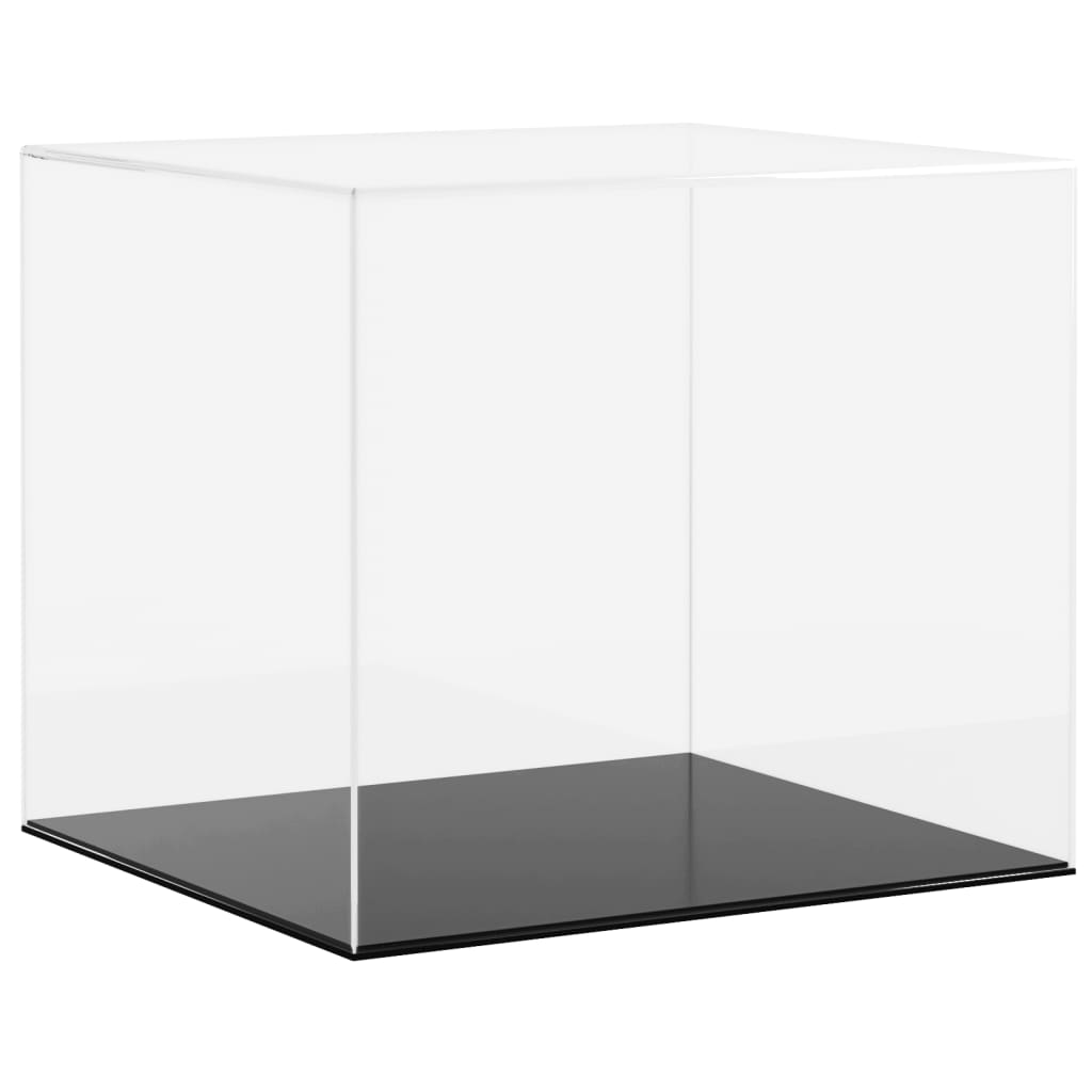 vidaXL Caja de Exposición Vitrina de Mostrador Colecciones Acrílico Transparente Dimensiones 14 x 14 x 22 cm,  17 x 12 x 25 cm,  24 x 12 x 11 cm y mas