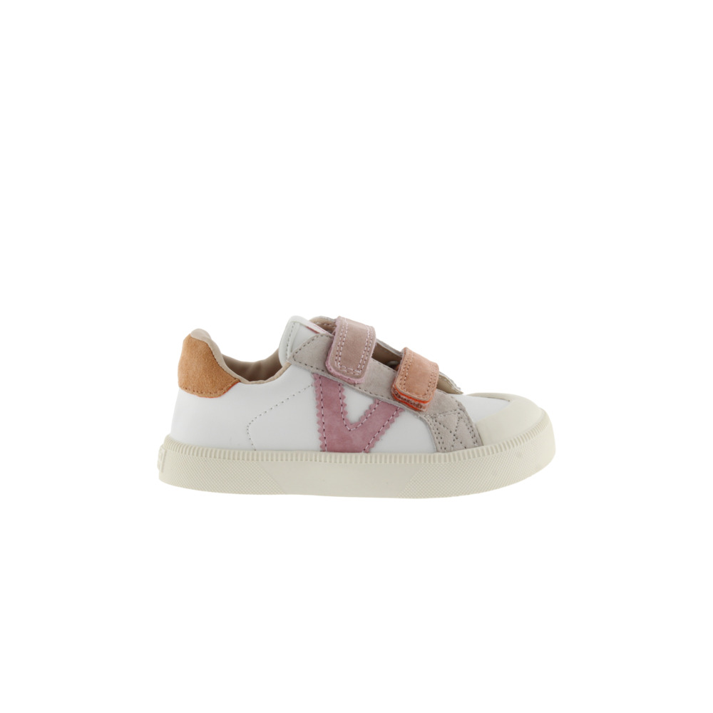 Victoria Oliver Zapatillas respetuosas barefoot de efecto piel con piezas de serraje y tiras adherentes 1356103
