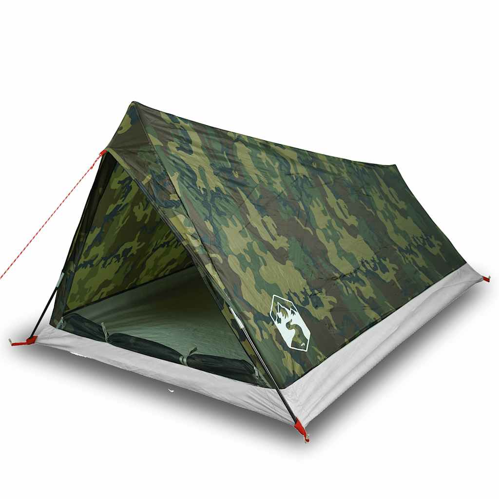 vidaXL Tienda de campaña para 2 personas impermeable