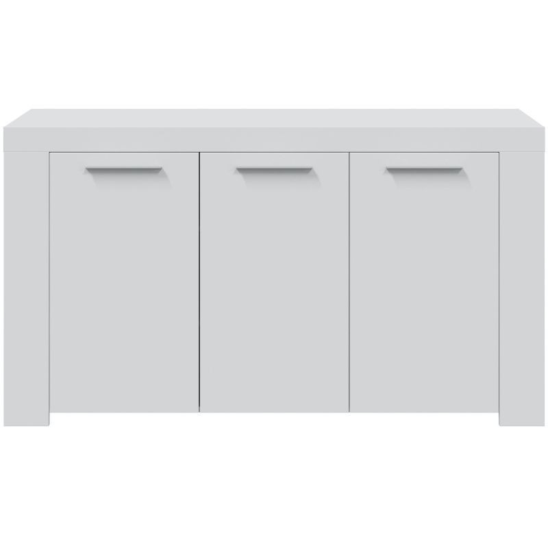 Mueble Auxuliar para baño de color blanco y negro con medidas de 111x60x33  armarios de cocina