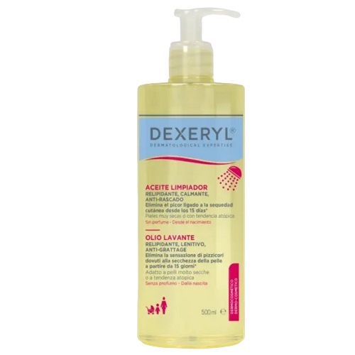 Dexeryl Aceite Limpiador 500 Ml - Hidratación Profunda