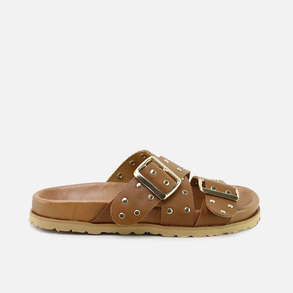 Sandalias Bio Tachas Cuero Elibasic | Eli 1957