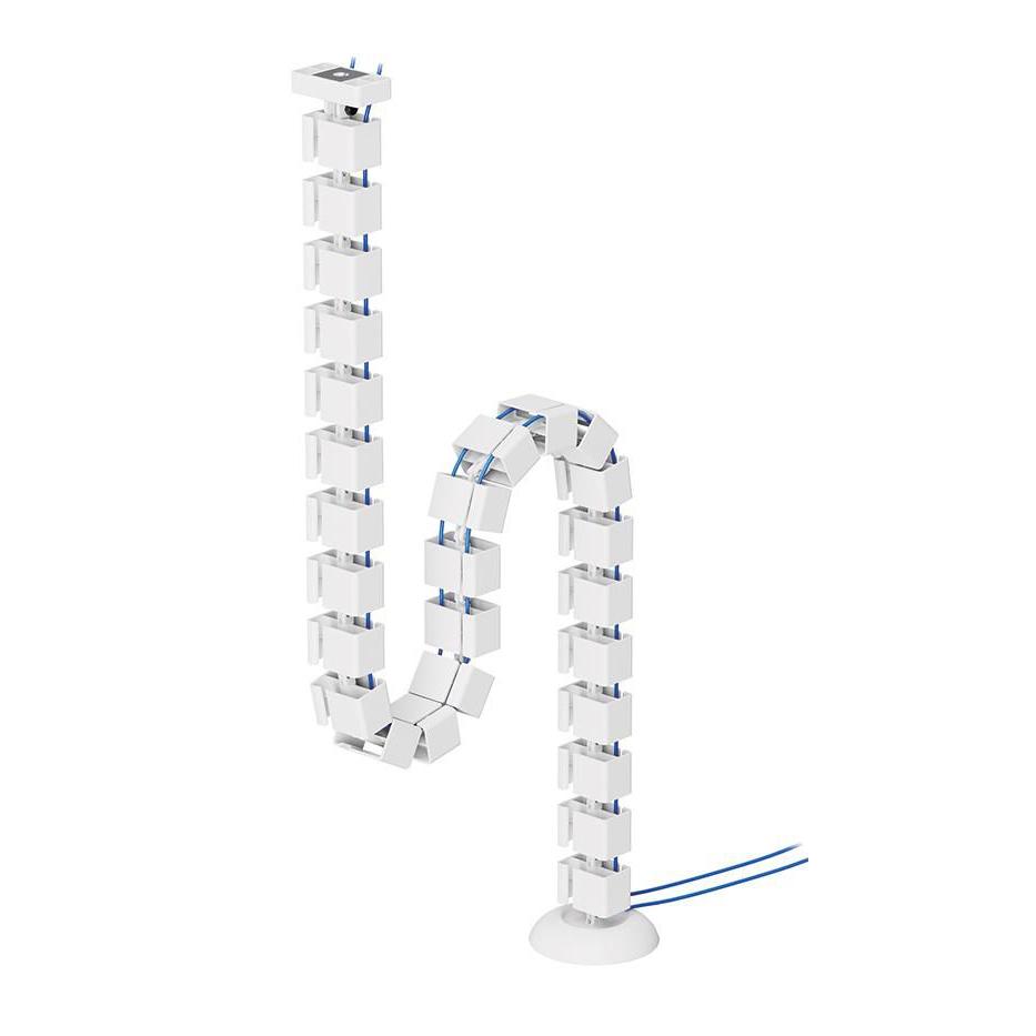 Neomounts ADS06-132WH Organizador vertebral de cables - fijación magnética - universal