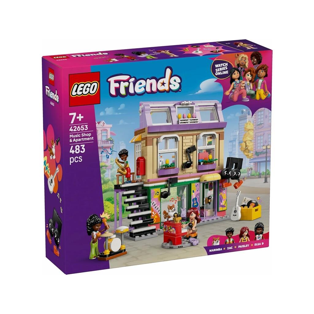Lego Friends Apartamento y Tienda de Música Lego friends LEGO