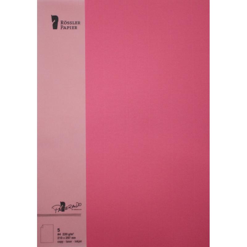 Paperado – Sobre (A4), color rosa (5 unidades)