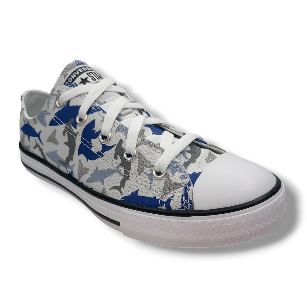 Converse Zapatilla Lona Niño Sneakers BLANCO Zapatillas calzado niños Summer ROYALE CORDONETS