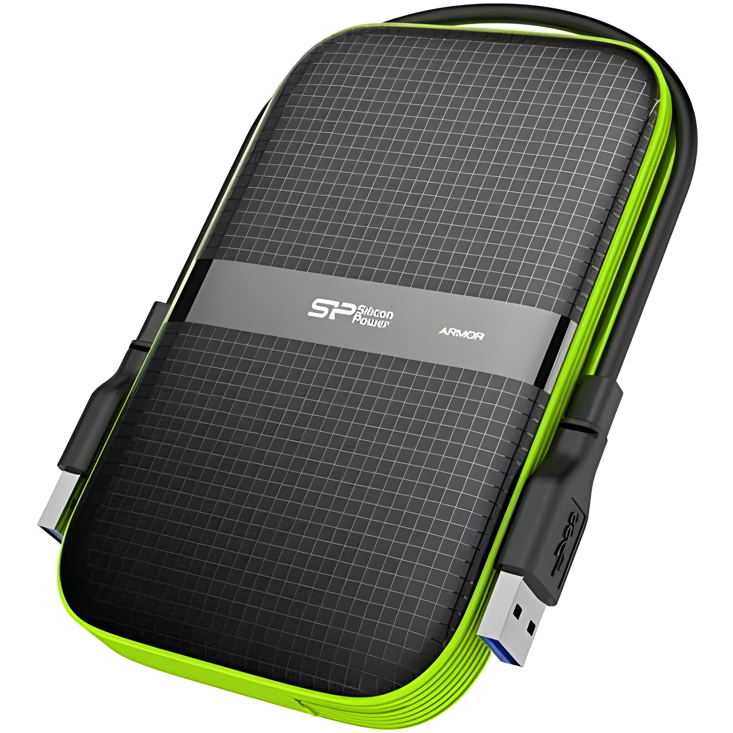 Disco Duro Externo Silicon Power Armor A60 2TB USB 3.0 Negro
