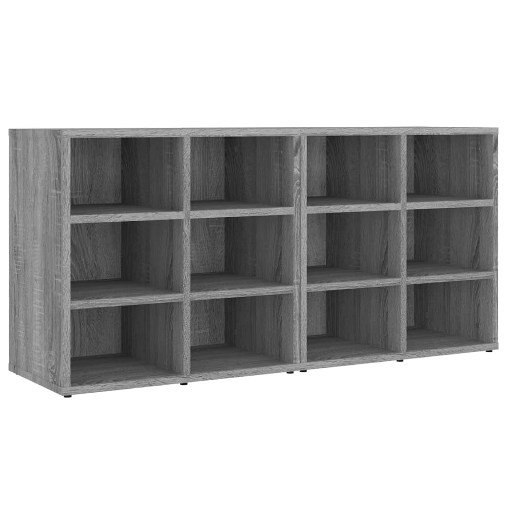 vidaXL Zapateros 2 uds madera vieja 52x30x50 cm en color Madera antigua/Roble artisan/Roble Sonoma y más