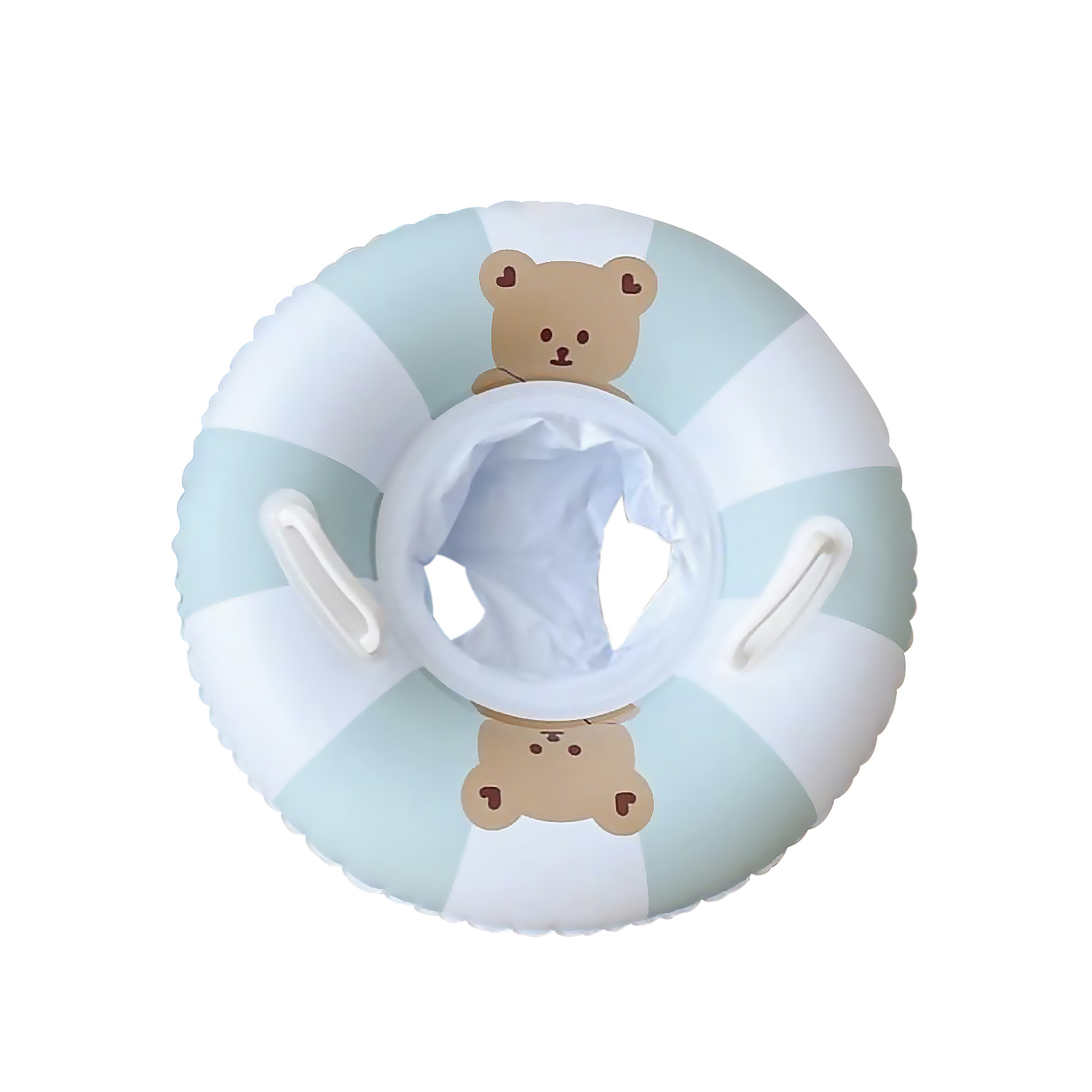 DAM. Flotador infantil redondo con asas, 60 cm. 60x60x20 cm.