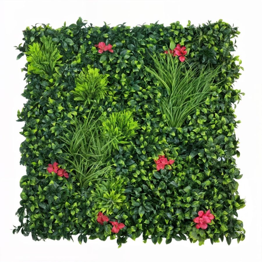 Nortene | Jardín Vertical Villa 100 X 100 Nortene | Decoración De Pared | Diseño Moderno | Perfecto Para Ambientes Modernos Y Naturales