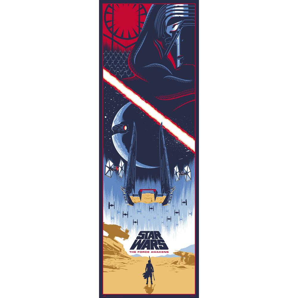 Poster puerta star wars episodio vii