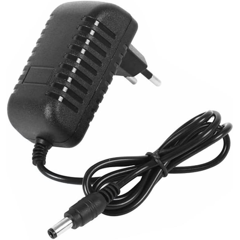 Adaptador de Corriente 9V 12V 1A 2A 3A 1.5A 9W 12W 18W 24W 36W con Enchufe Europeo | Fuente de Alimentación con Conector DC 5.5mm x 2.5mm y Cable de 1 Metro | Compatible con Router, Módem, Cámara de Seguridad, Ventilador de PC, Tiras LED
