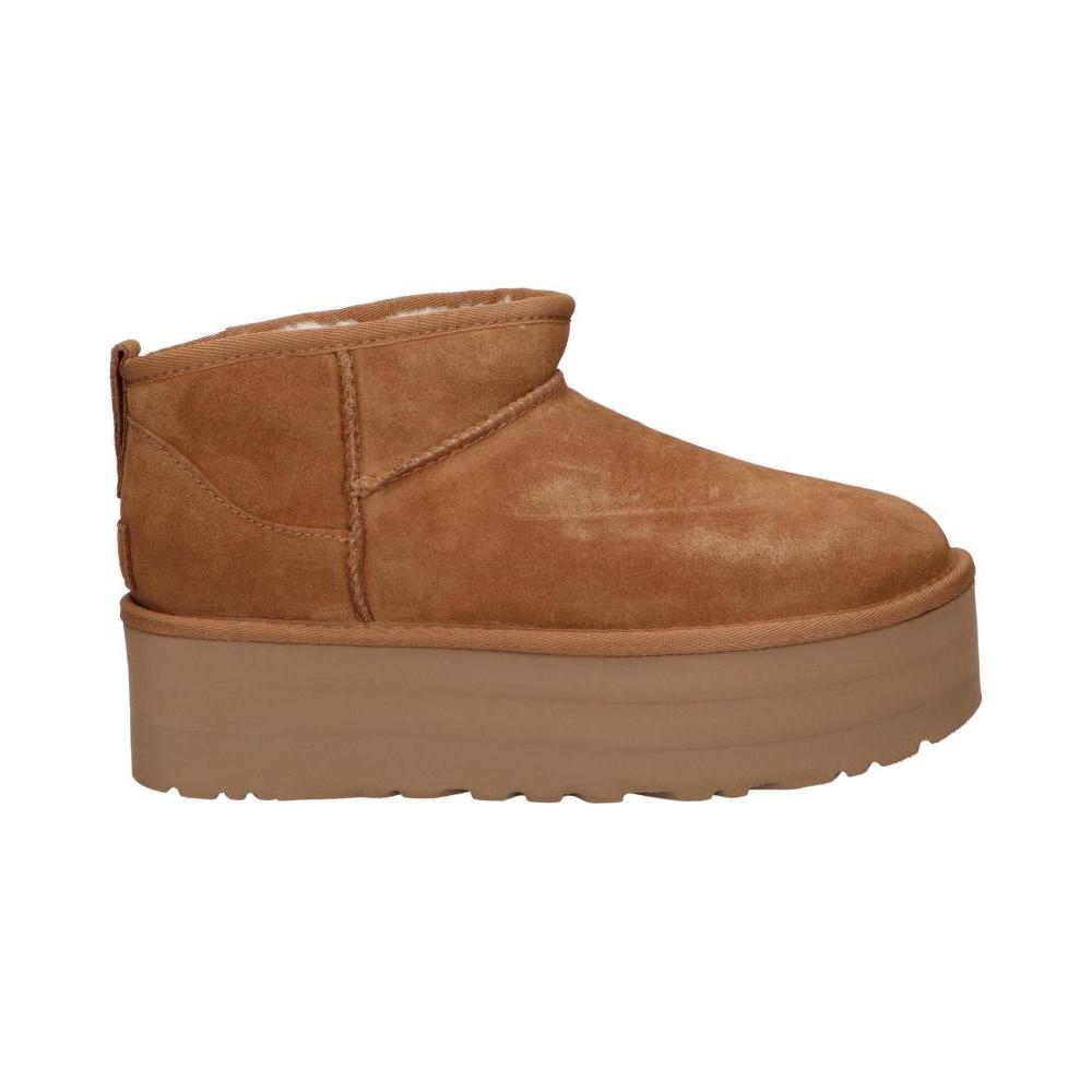 Ugg women's boots 1135092   Classic ultra mini platform chestnut