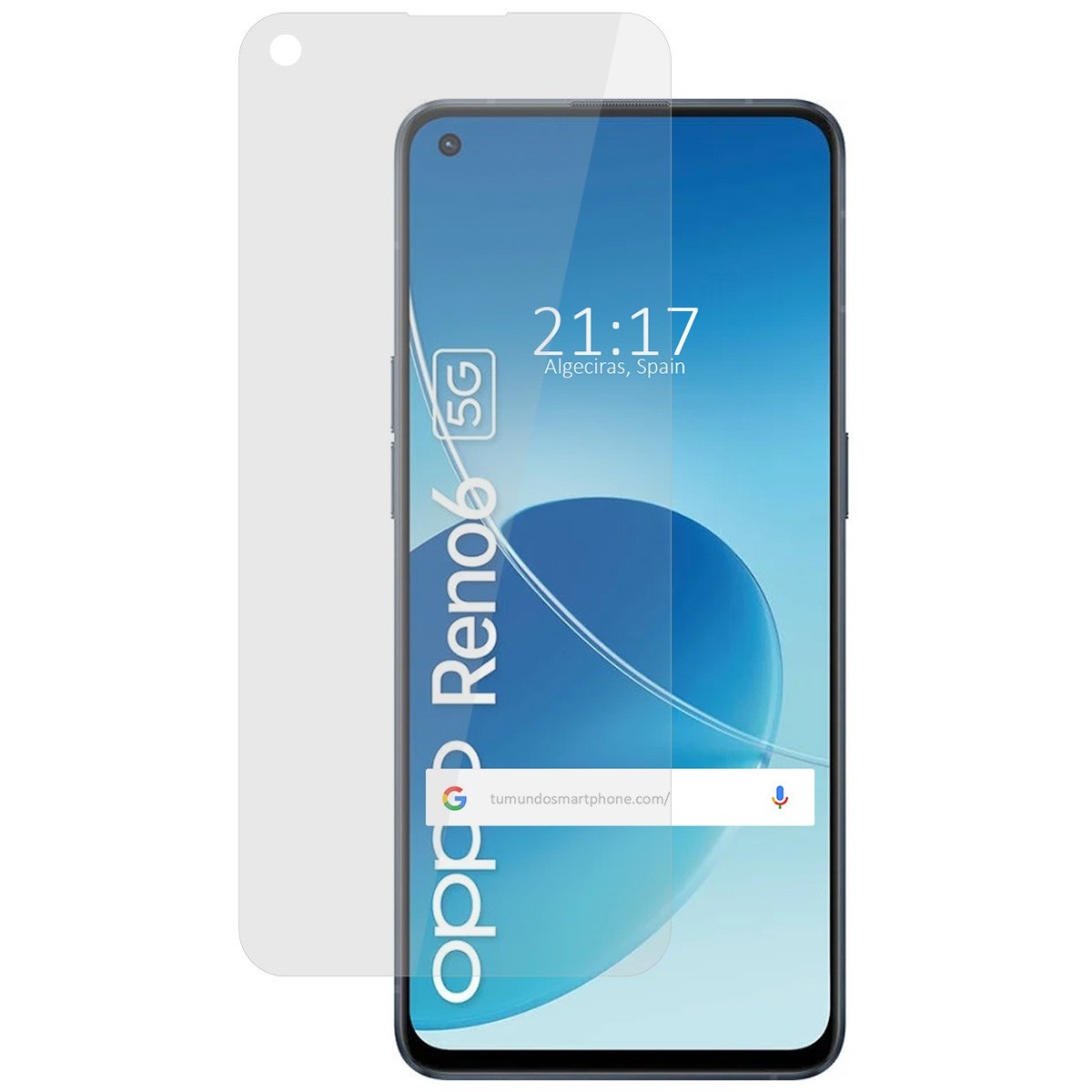 Protector Pantalla hidrogel Mate Antihuellas para Oppo Reno 6 5G