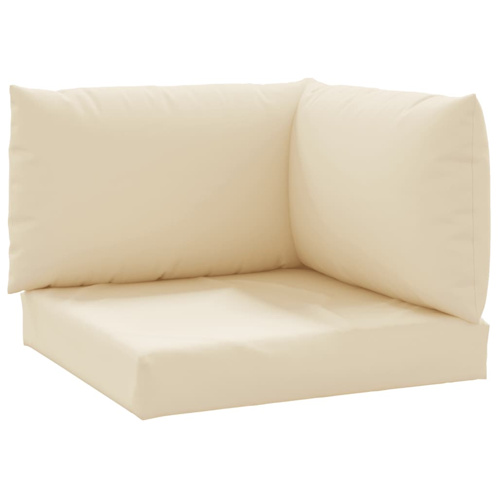 Vidaxl Cojines para Palets Tela Oxford Color Crema, Beige, Taupé