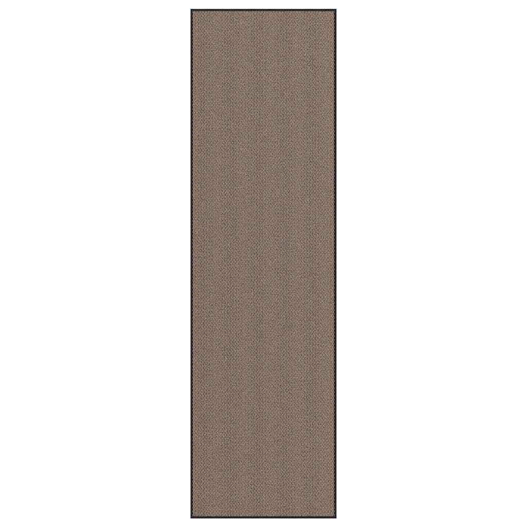 vidaXL Felpudo marrón 115x400 cm