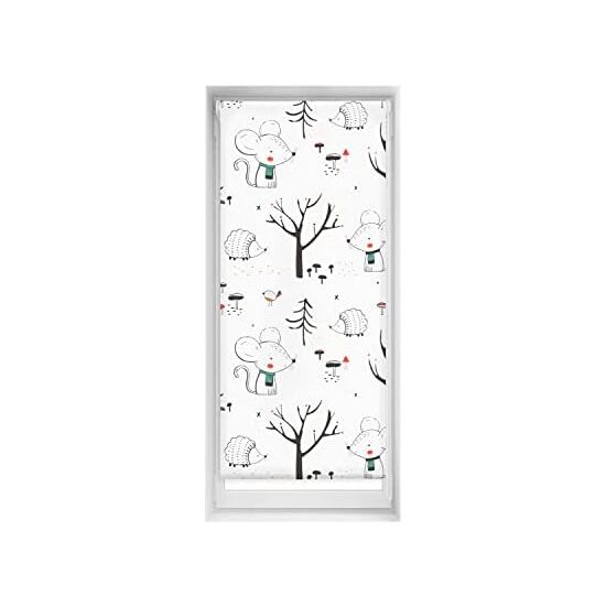 BLINDECOR  Estor Estampado EasyFix - Estores Enrollables Elegantes y Prácticos - Estor para Ventana con Diseño Único