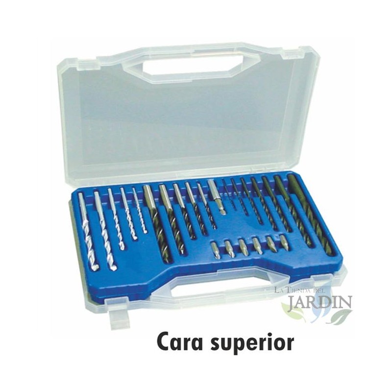 SUINGA Kit 170 Tacos y Brocas Surtidas | Juego Completo para Taladro | Kit de Fijación y Perforación