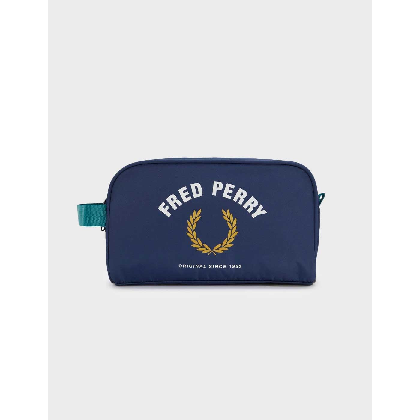 Fred Perry Sports neceser azul para hombre
