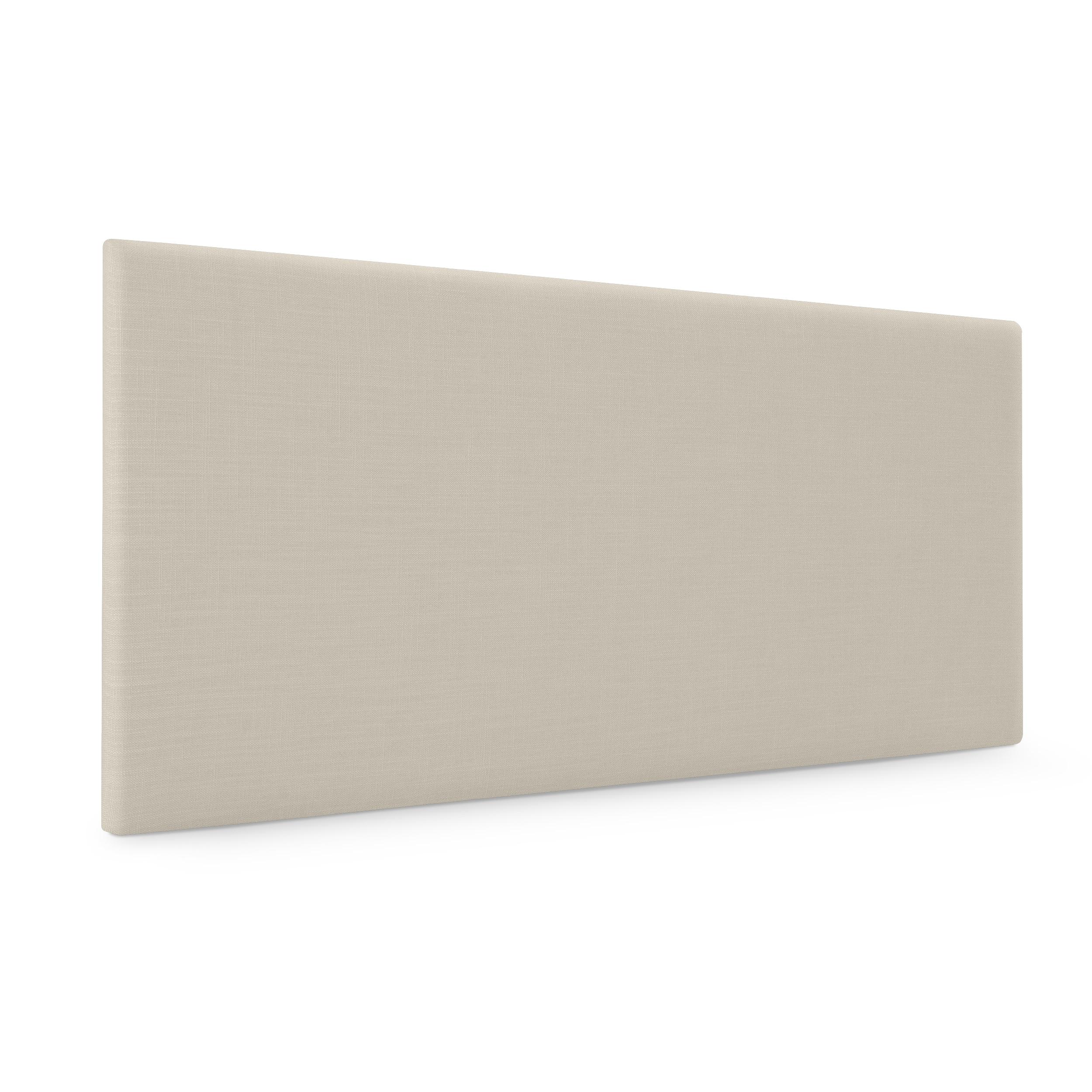 DHOME Cabecero de Lino Natural Liso Cabezal Tapizado Cama Dormitorio Moderno Top Trending (Beige Lino)