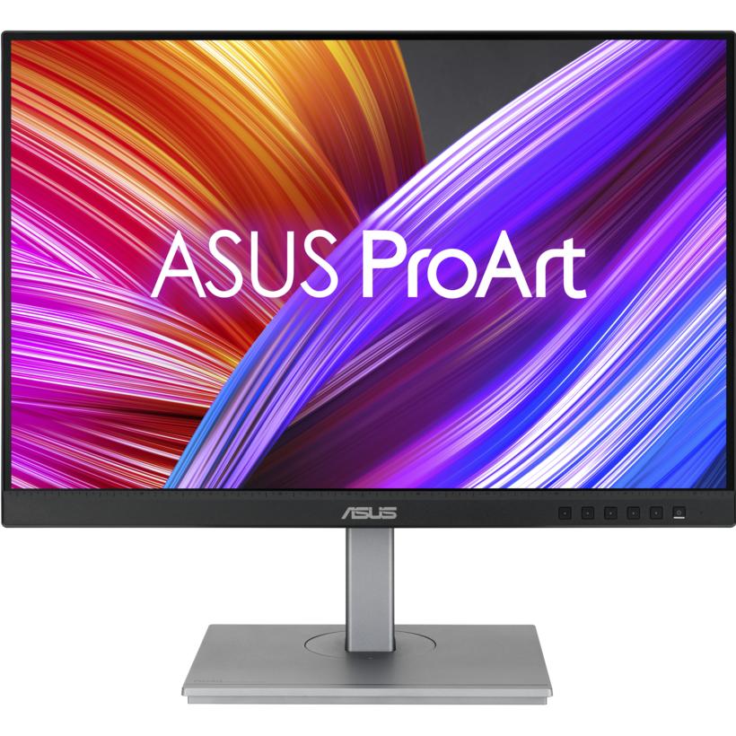 Asus proart monitor 24” led ips fullhd+ 75hz - respuesta 5ms - ajustable en altura, giratorio e inclinable - altavoces incorporados - angulo de vision 178º - usb-a, usb-c, hdmi, displayport - vesa 100x100mm