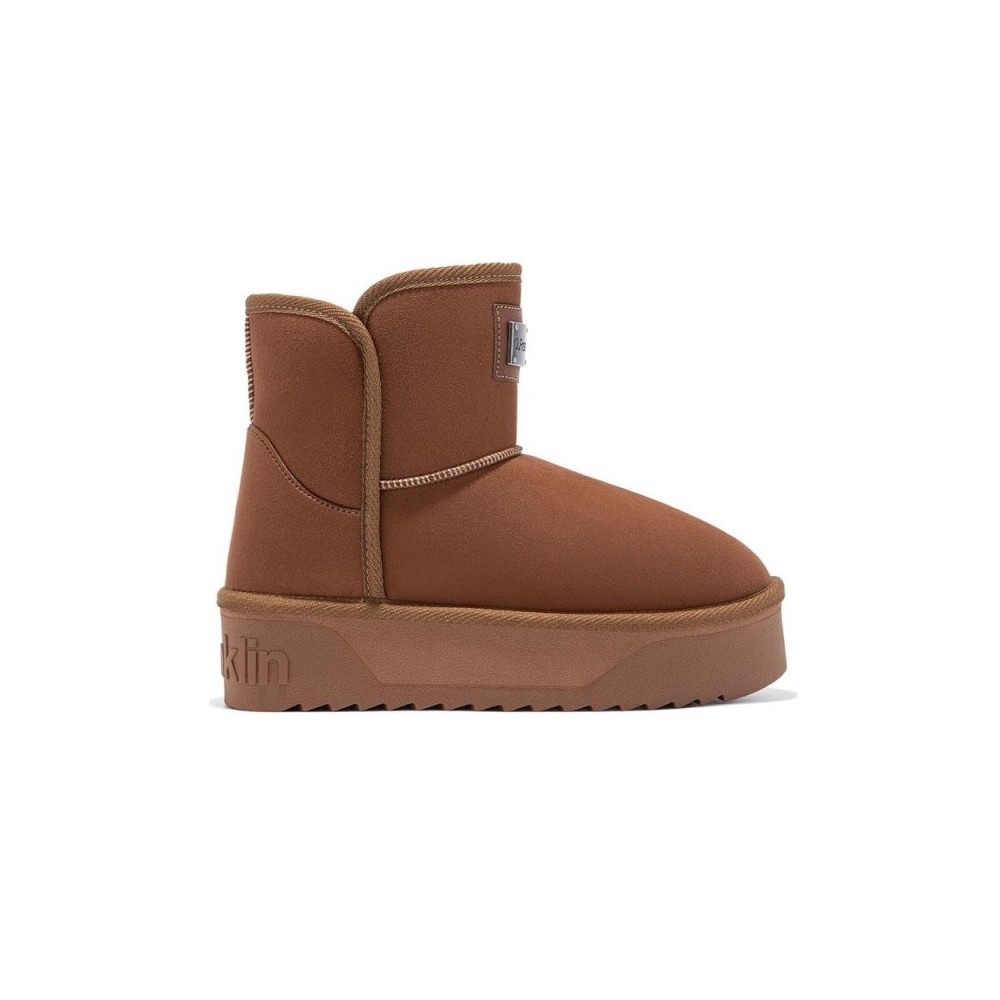 Botines Planos D.franklin Dfsh371004 Mujer Cuero