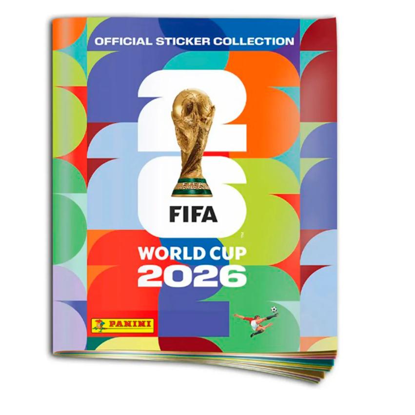 FIFA WORLD CUP 2026™ Official Sticker Collection – Caja 50 sobres o Album + Caja 50sobres o Album Solo para elegir - Colección Oficial Panini Garantizado