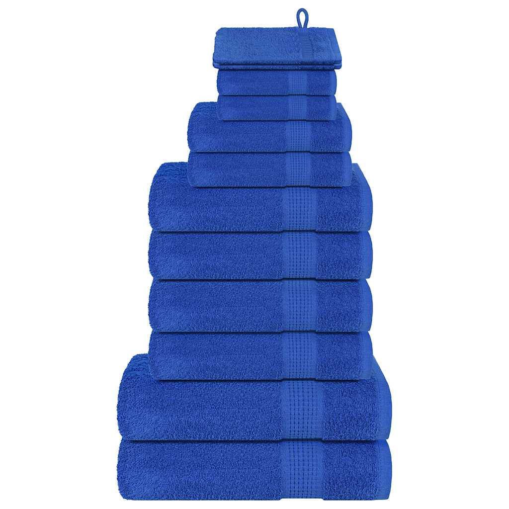 vidaXL Juego de toallas FROGN de 12 piezas 360 g/m²