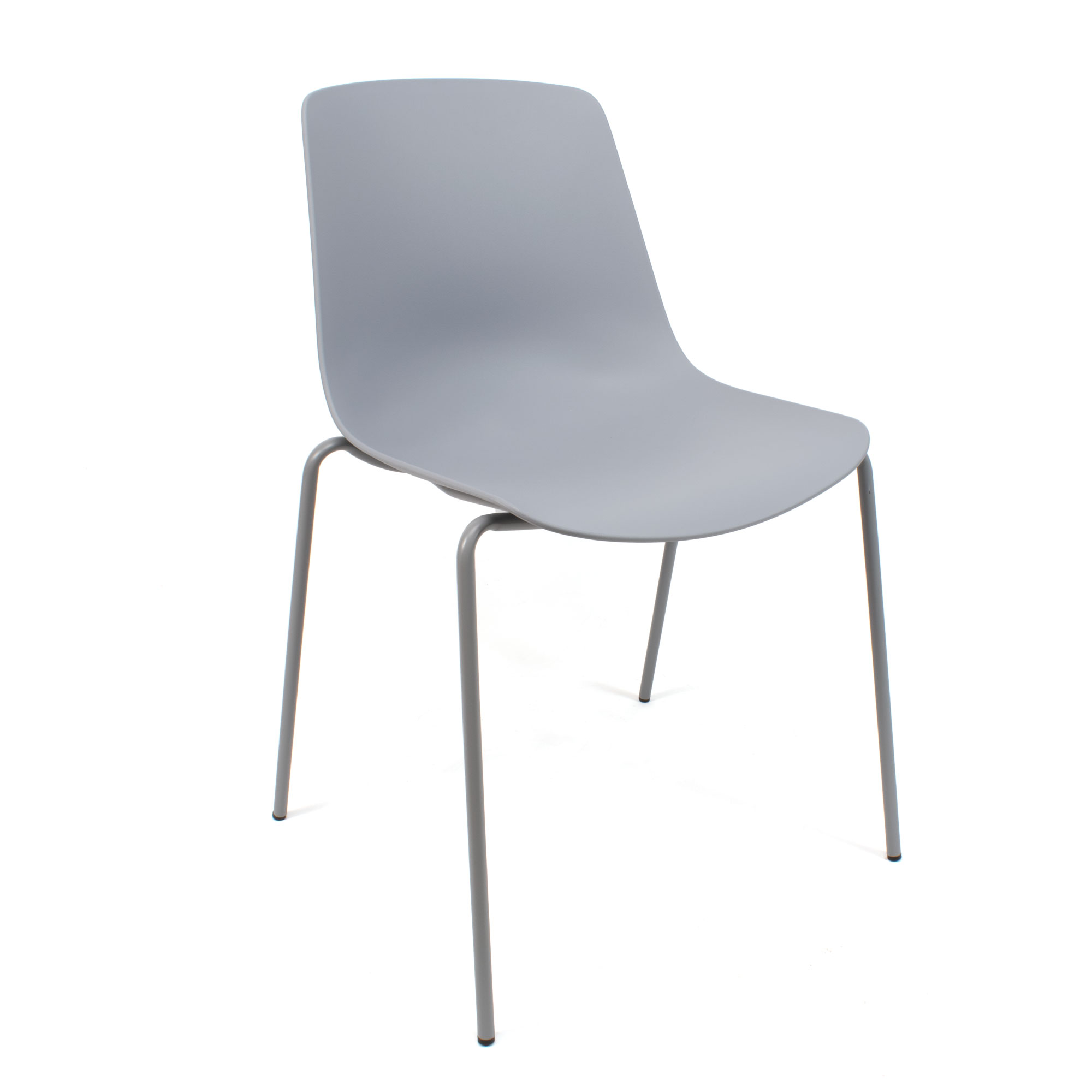 Pack de 1, 2 y 4 Sillas en Polipropileno y Metal - Asiento de Diseño - Ideal para Comedor y Cocina - 55 X 82 X 51 Cm - Varios Colores - The Secret Home