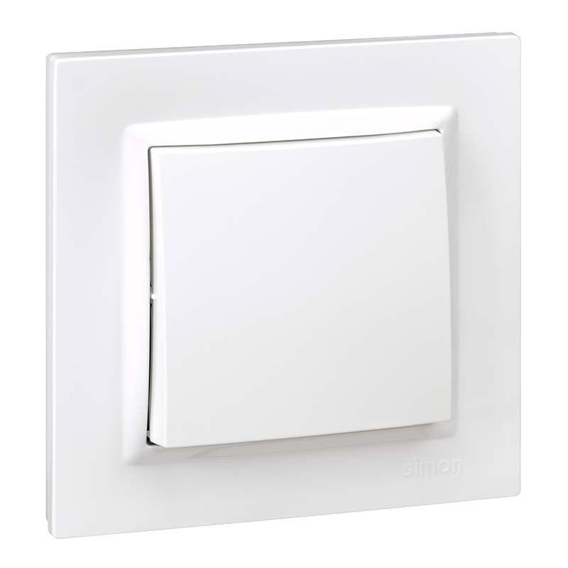 Simon pulsador blanco serie 10 f1090150030