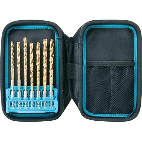 Makita P-90059 - Bolsa de brocas HSS (14 unidades), color negro
