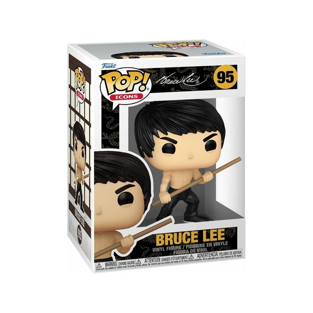 Funko Pop Icons Figura Bruce Lee Dinamic Juguetes FUNKO