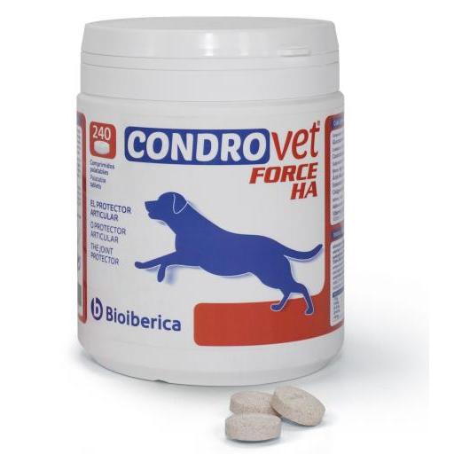 Bioiberica Condroprotector Condrovet Force HA para Problemas Articulares - 240 Tabletten