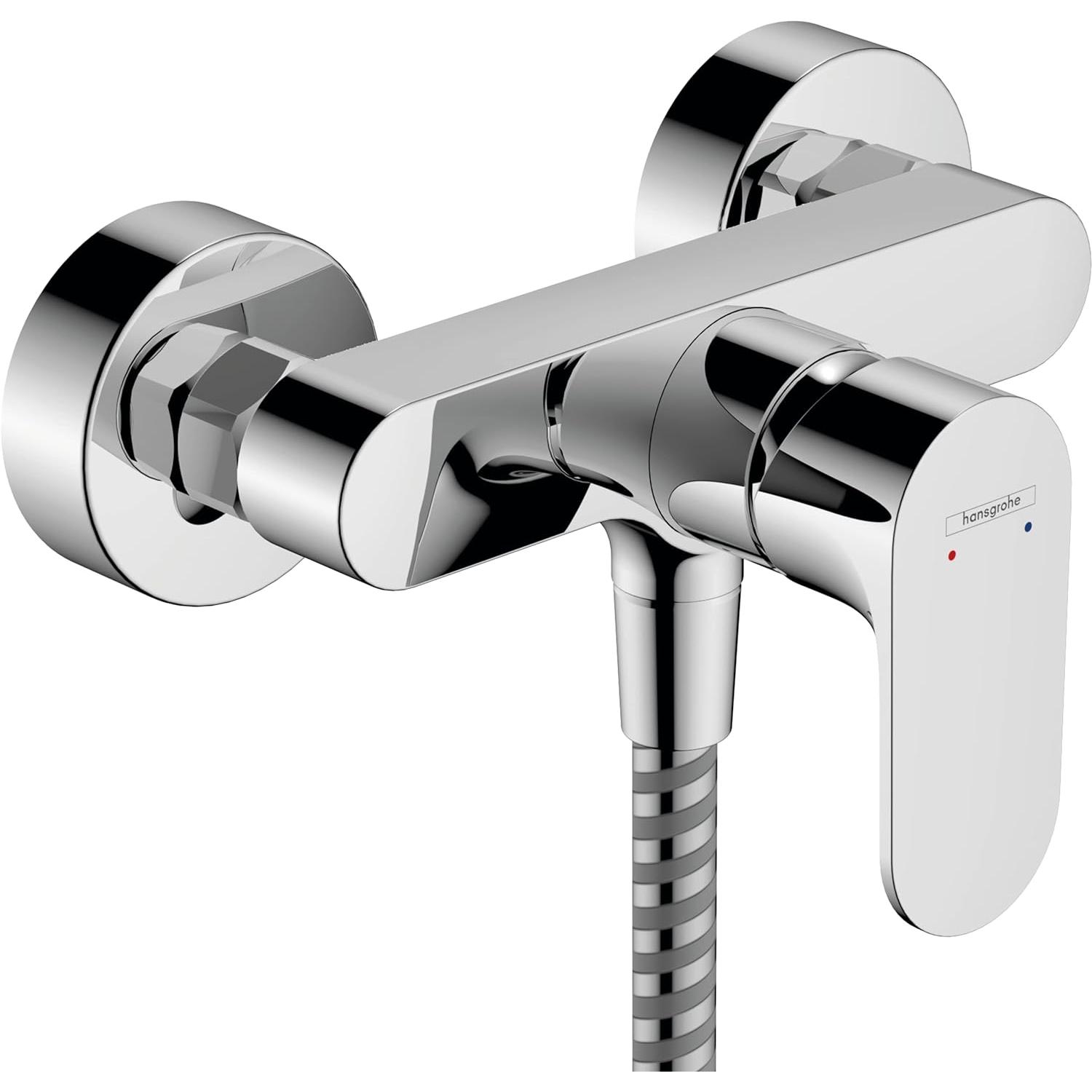 hansgrohe Rebris S Mezclador monomando de ducha visto, cromo, 72640000…