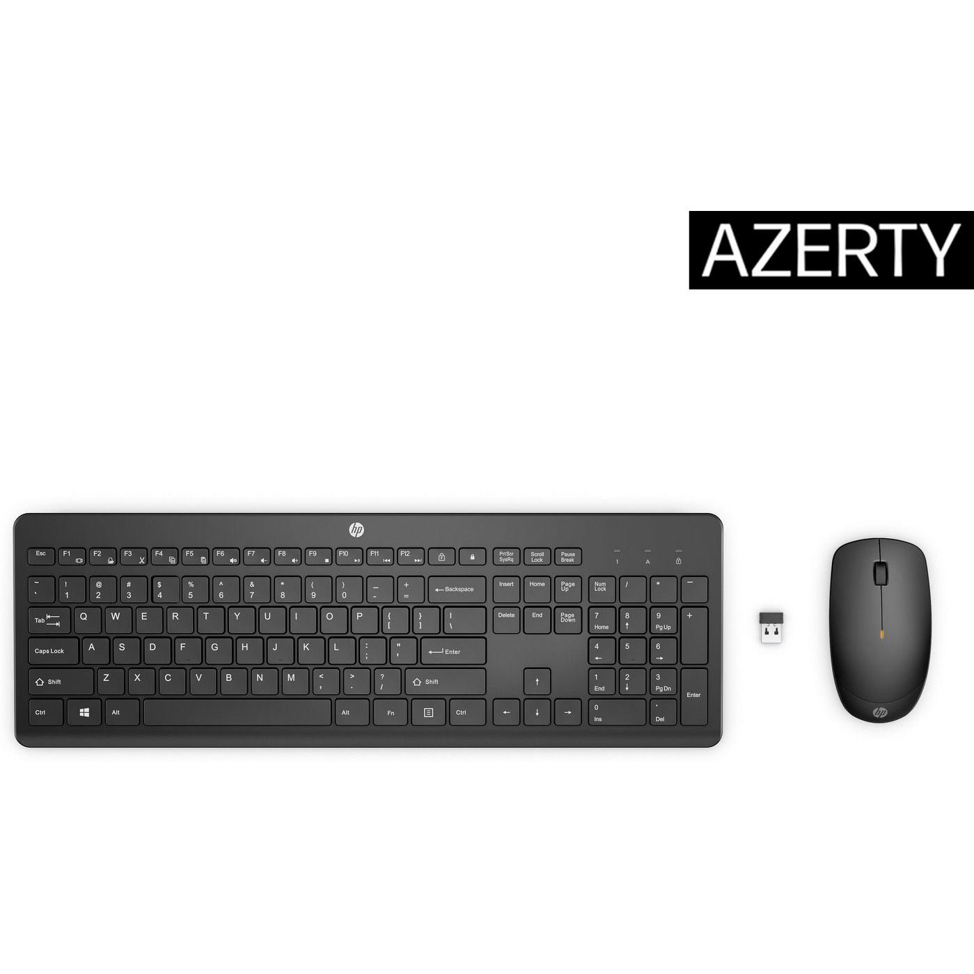 HP 230 Wireless Mouse and Keyboard Combo, W128275956 (Keyboard Combo)